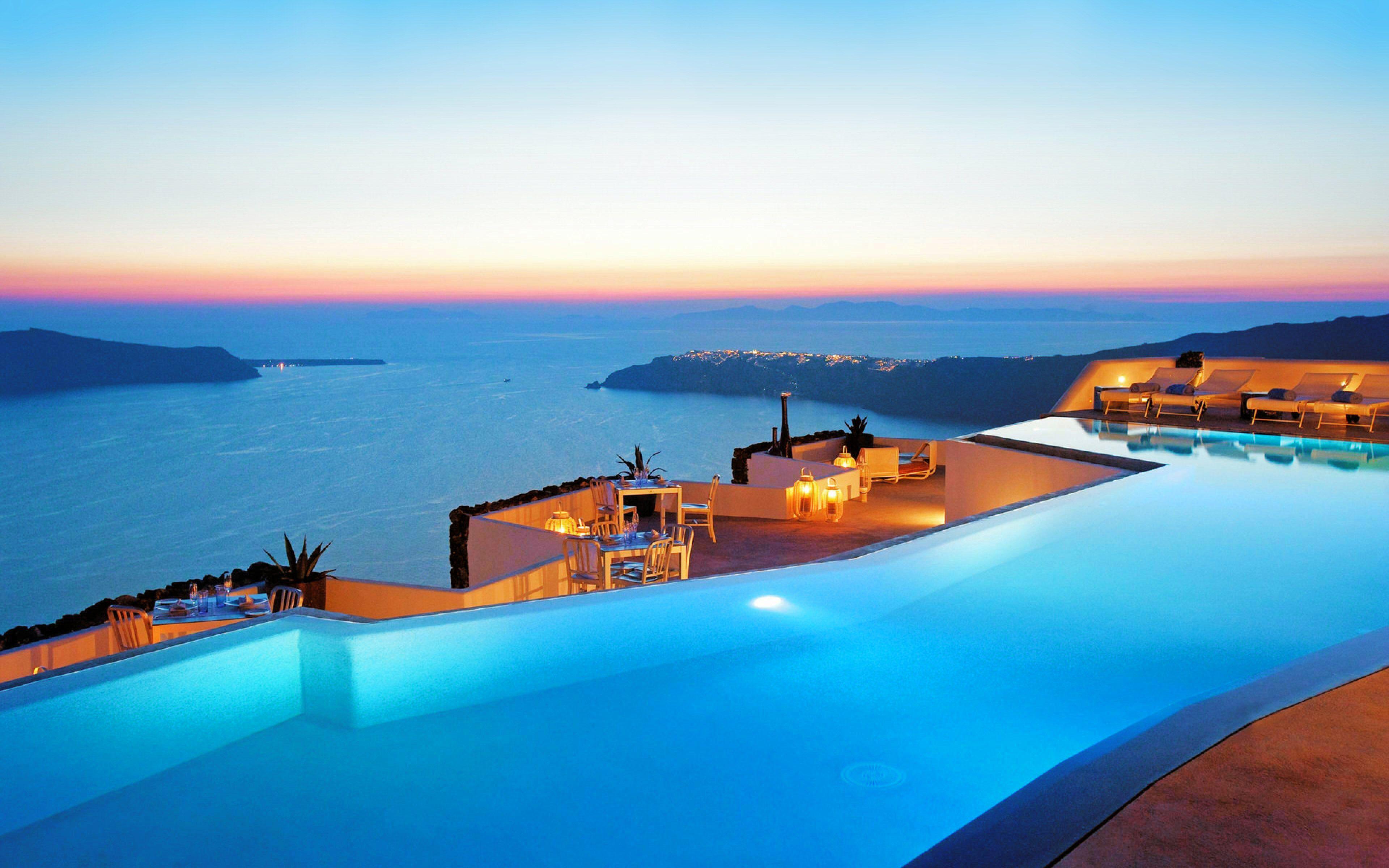Santorini architecture