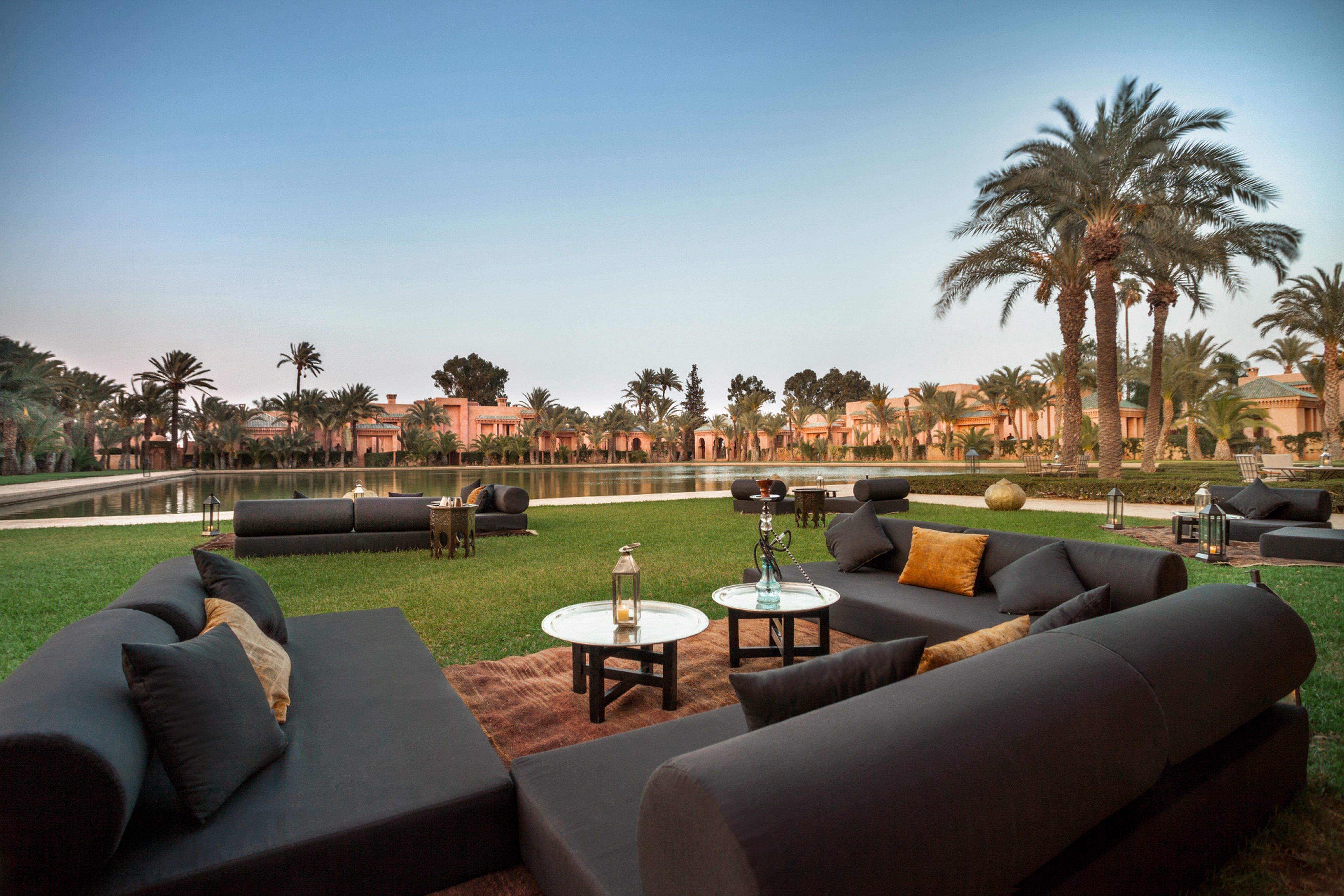 Moroccan restaurant dining