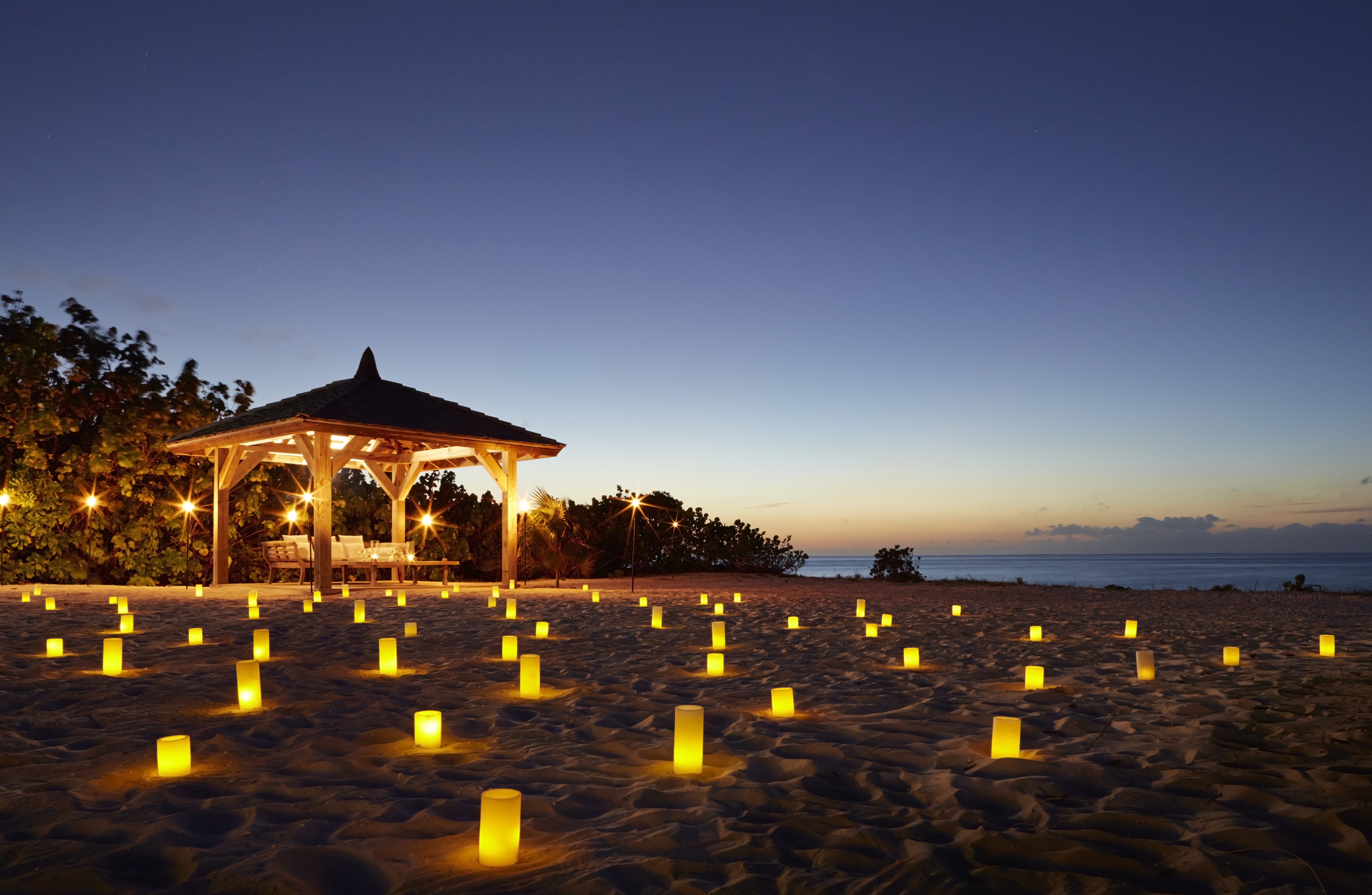 COMO villa dining Turks and Caicos