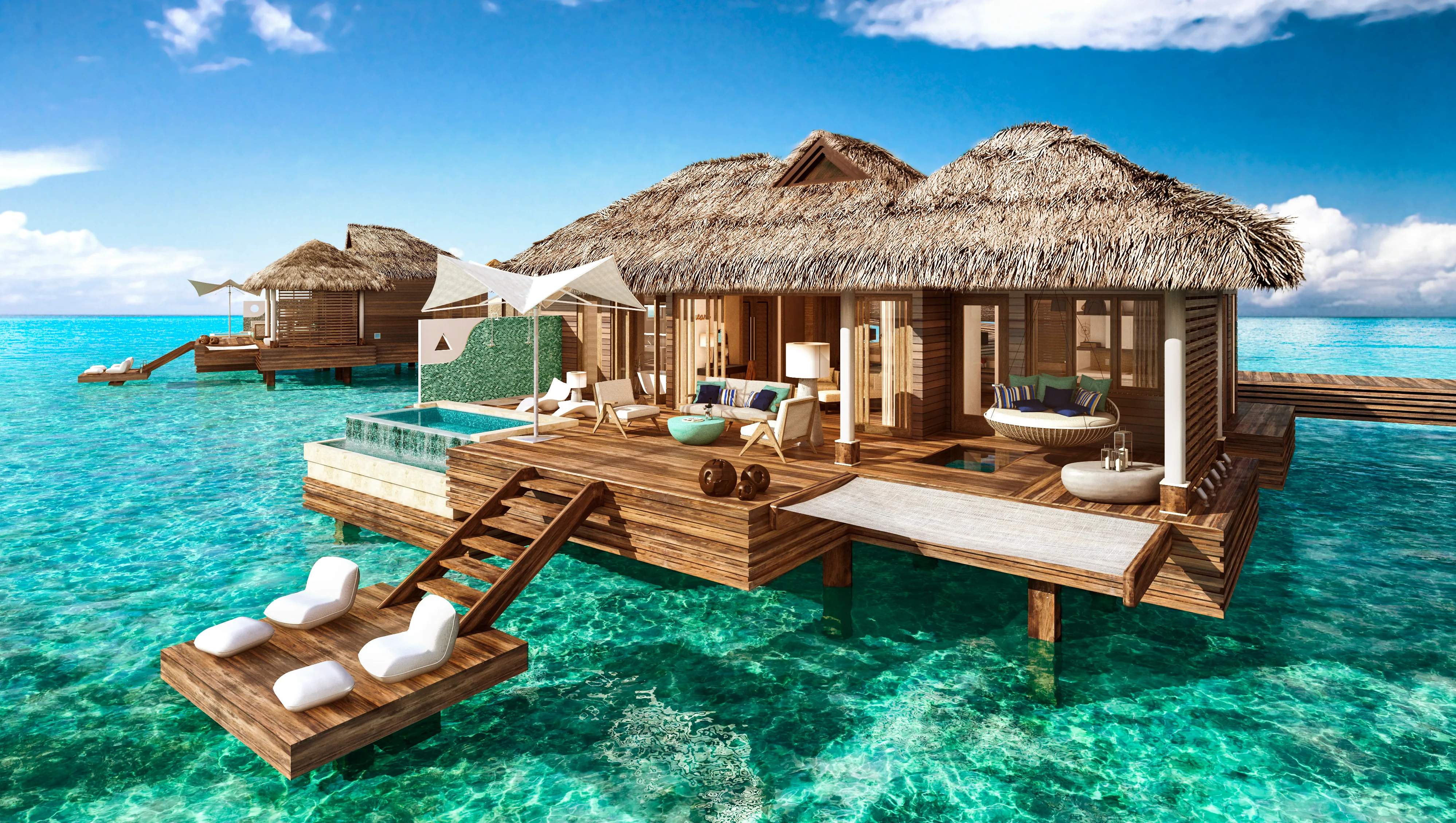 Caribbean resort wedding